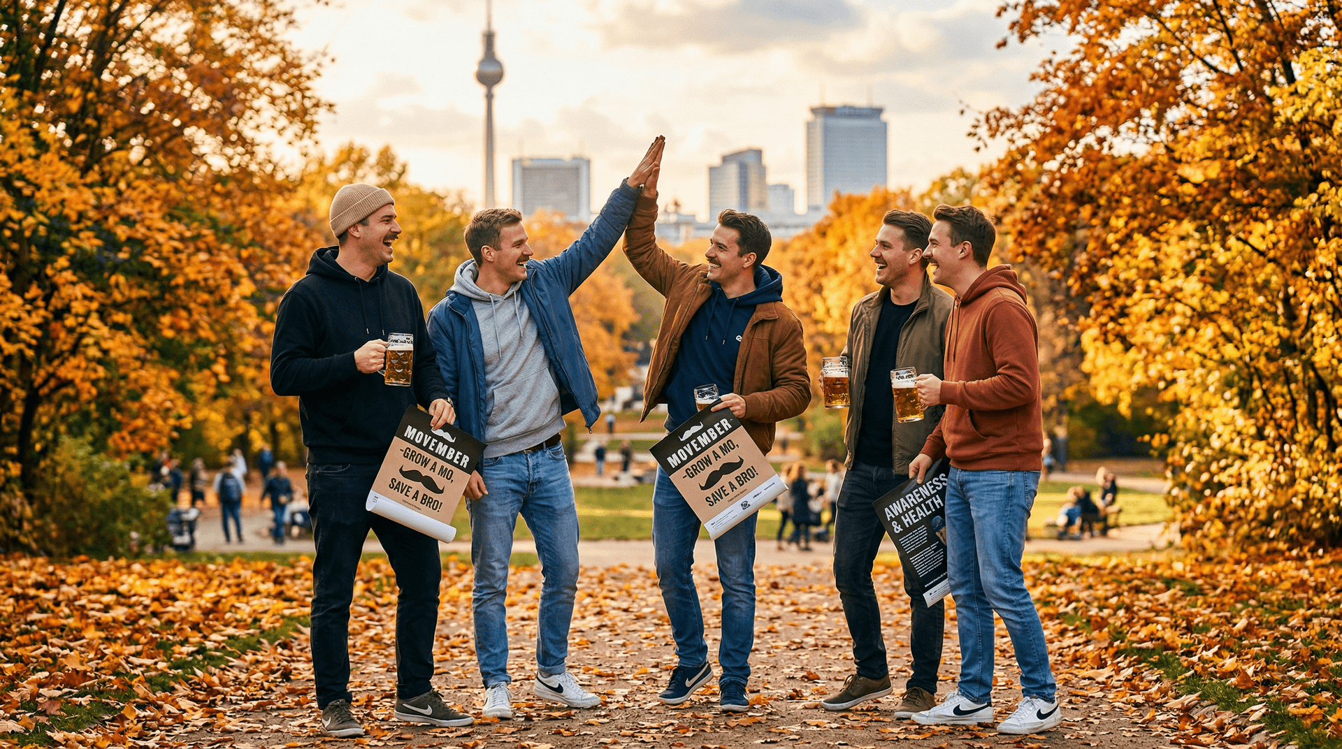 Movember 2024: Freundschaften für Männergesundheit