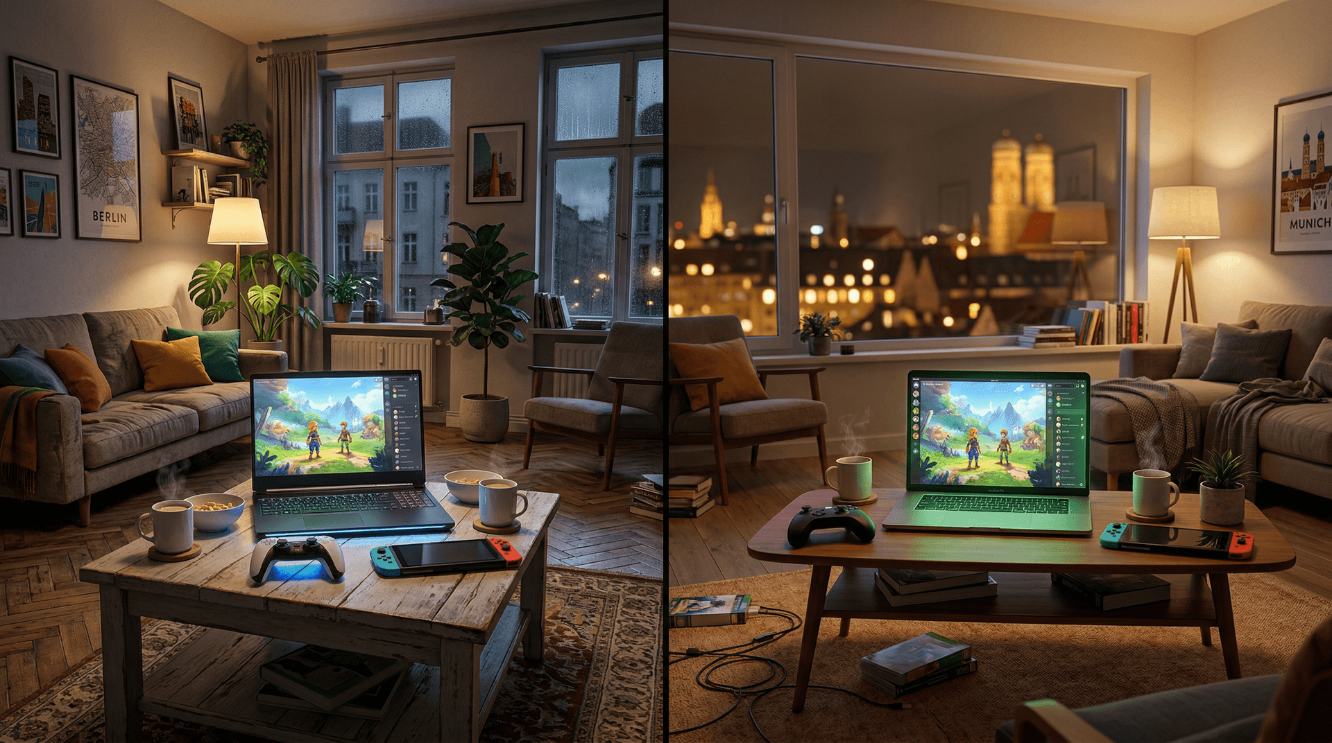 Digitale Spiele Fernbeziehungen: 68% Paare gamen wöchentlich