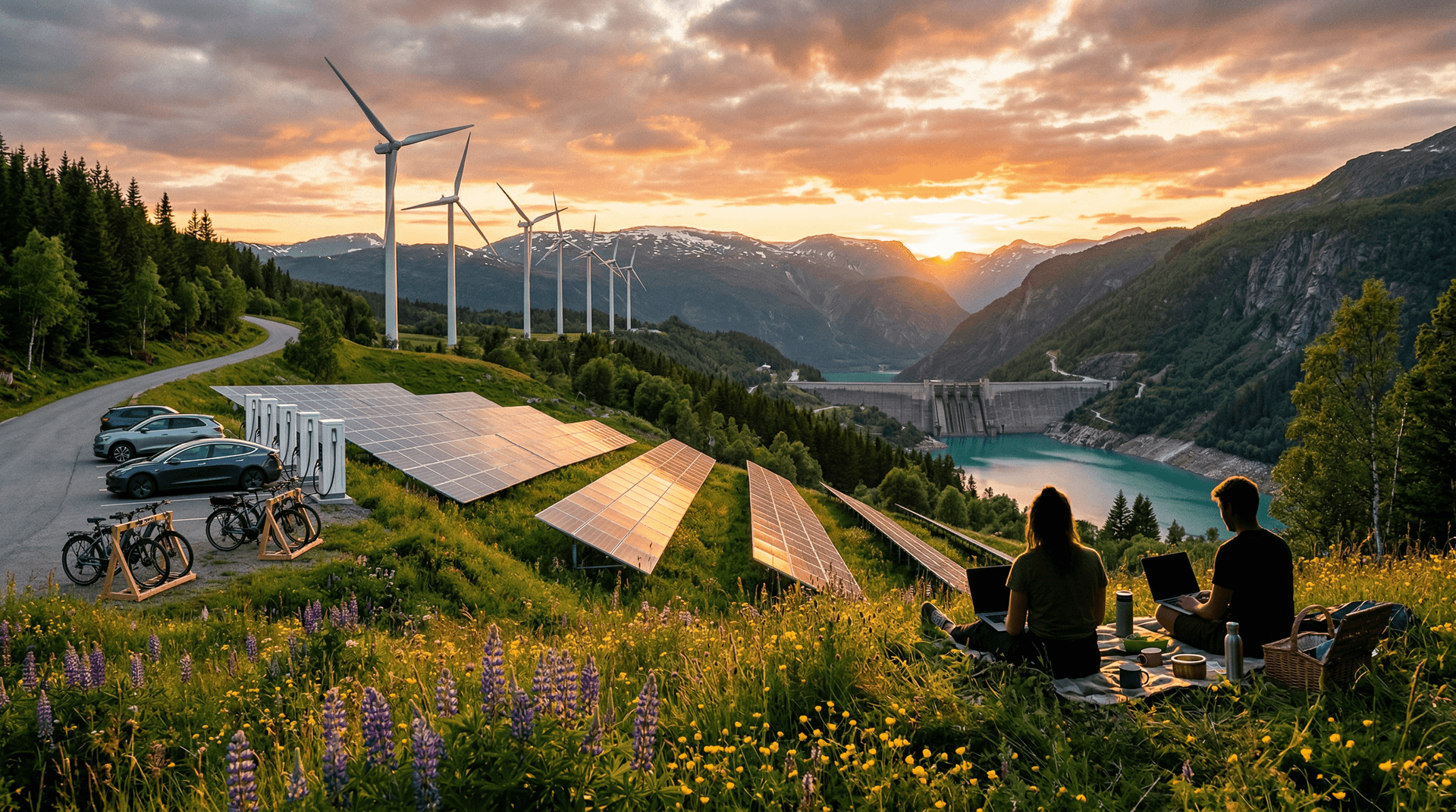 Erneuerbare Energien: 7 Länder decken 99% Strom 2026 ab