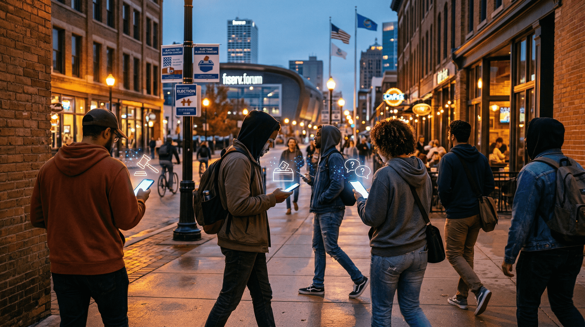 AI-Chatbots Politik: 4200 junge Wähler chatten 15.000 Fragen vor Wisconsin-Wahl