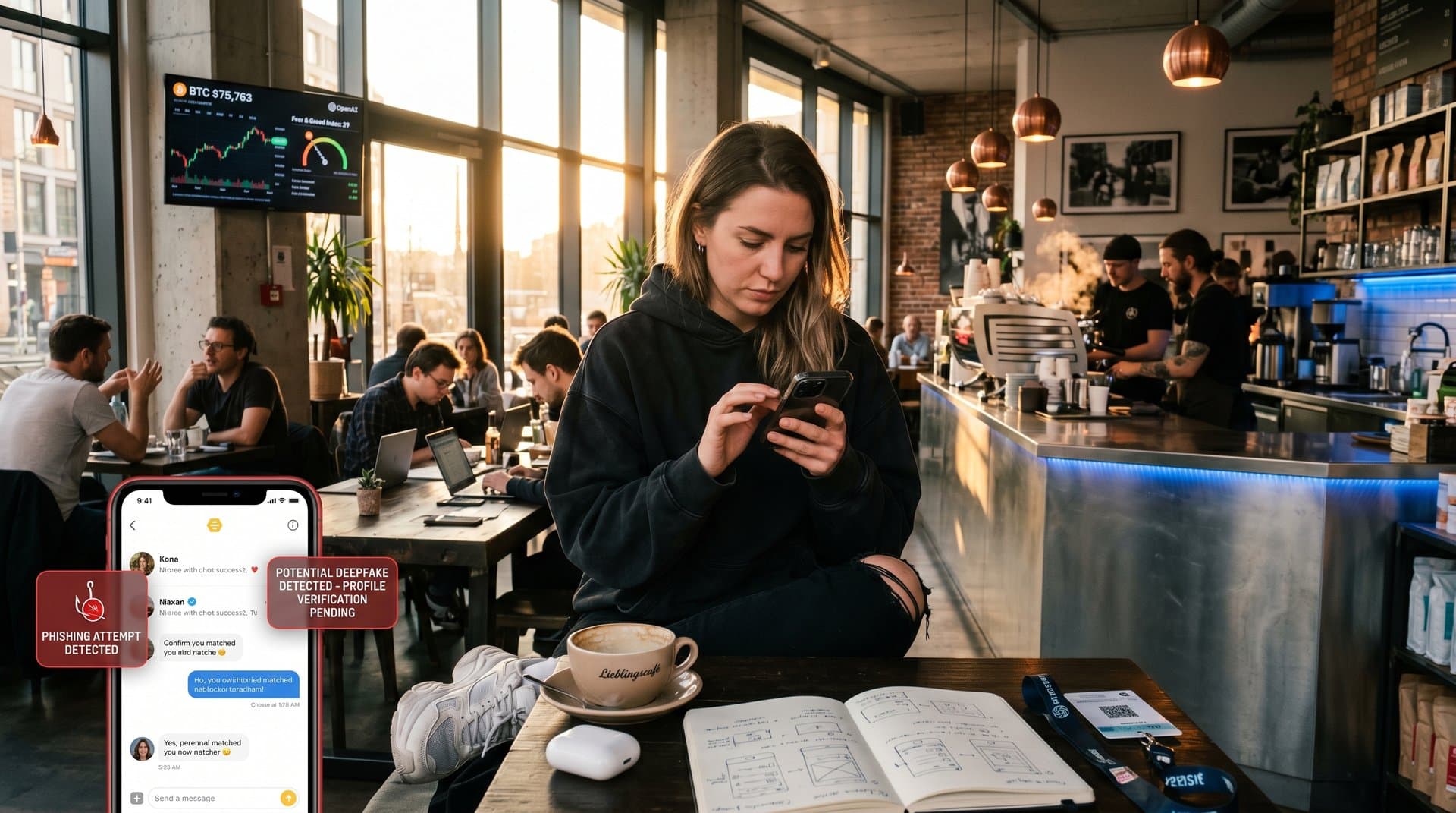 KI schützt Dating-Swipes und Chats vor Scams mit OpenAI-Shields