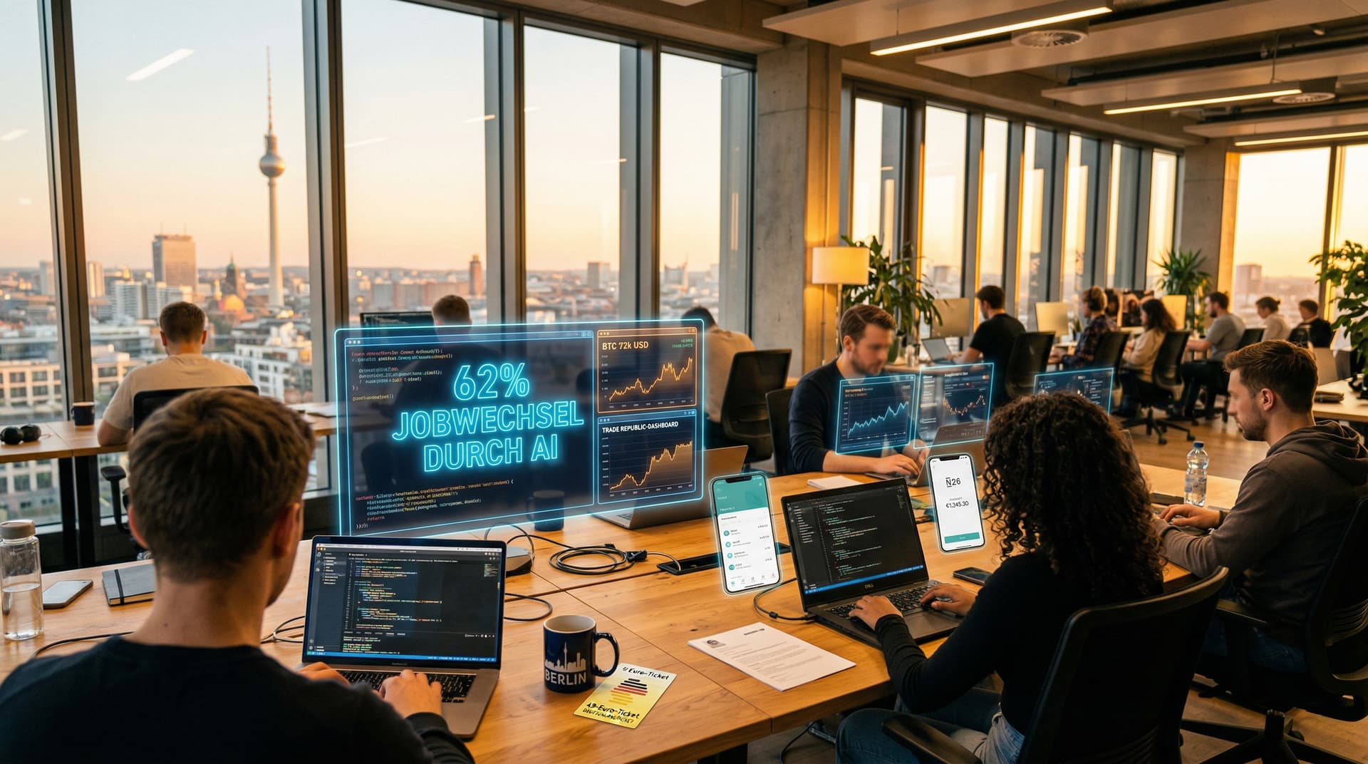 AI Adoption boomt: 62% erwarten Jobwechsel bis 2027