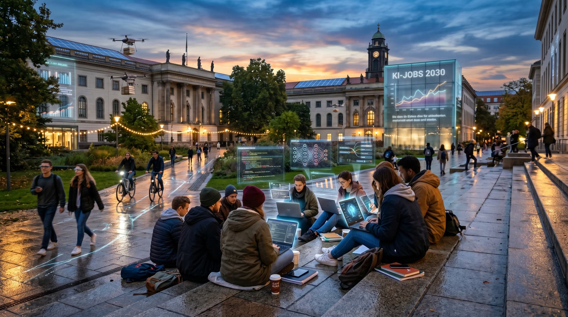 Universitäten KI-Ära: 85% der Jobs ändern sich bis 2030 – Tipps für Studierende