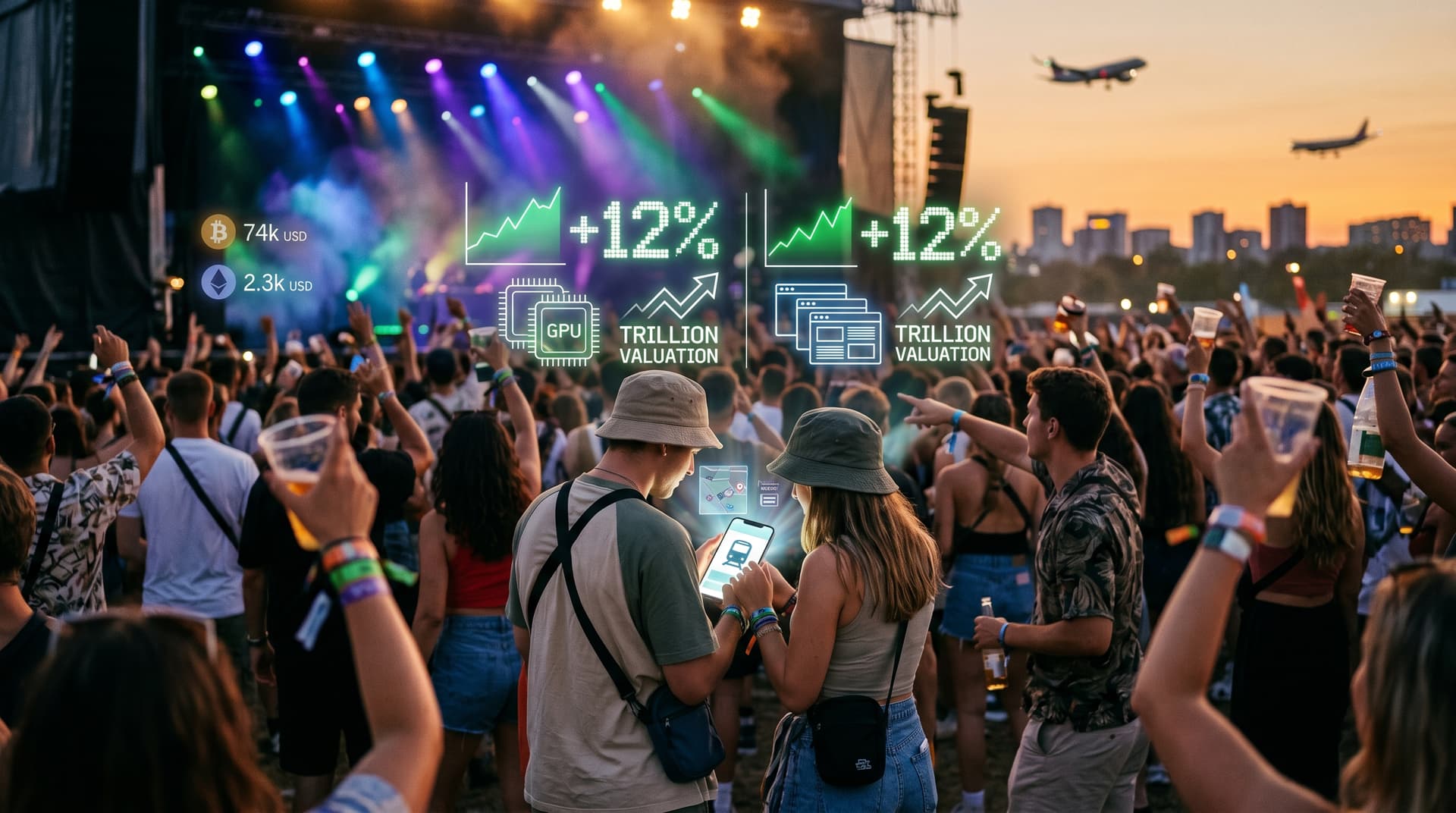 Claude KI AI Aktien: Nvidia und Microsoft +12% Rally vor Waffenruhe