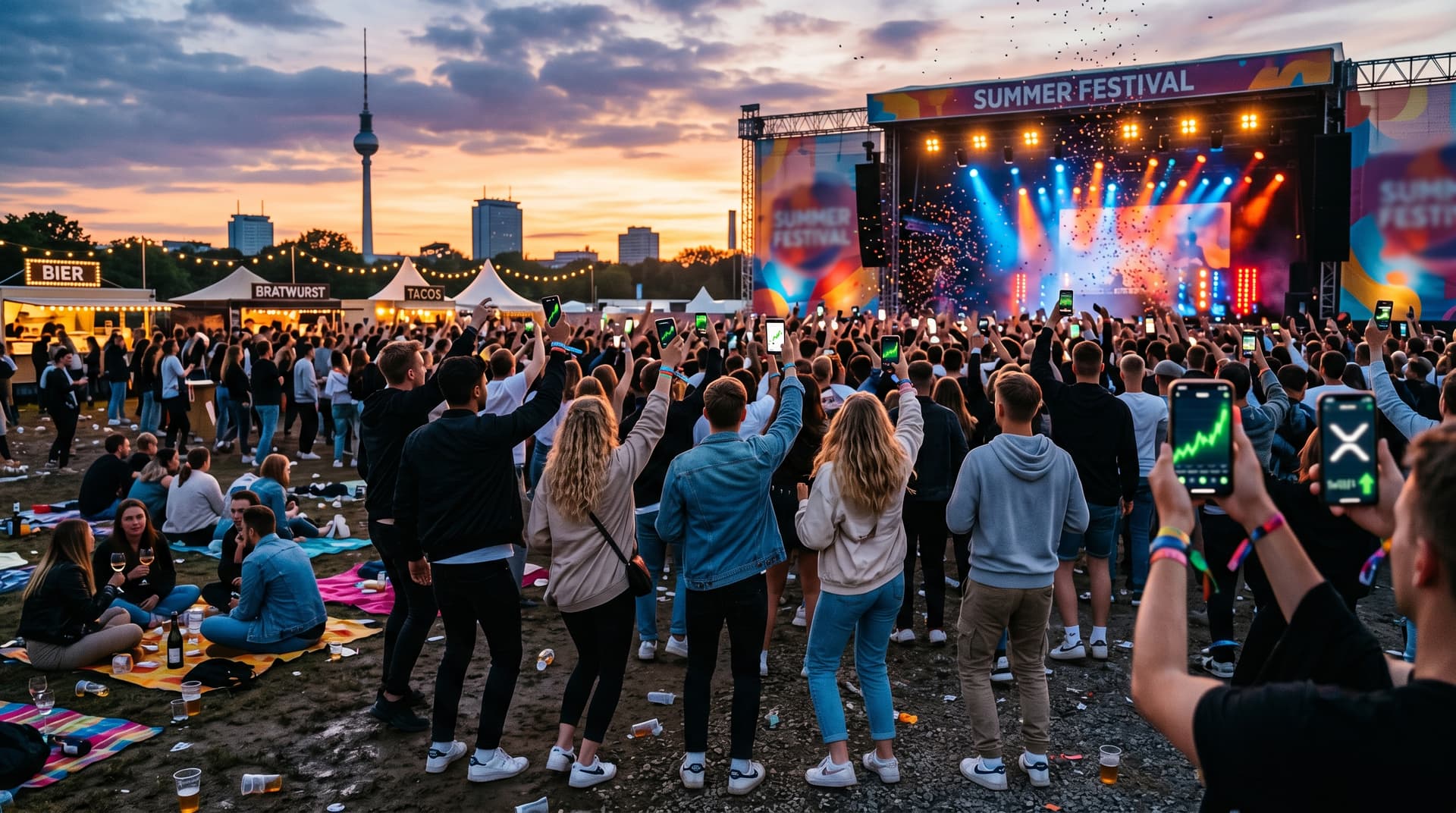 XRP Surge: 3,5% auf 1,38 USD – Festivals und Dates finanziert