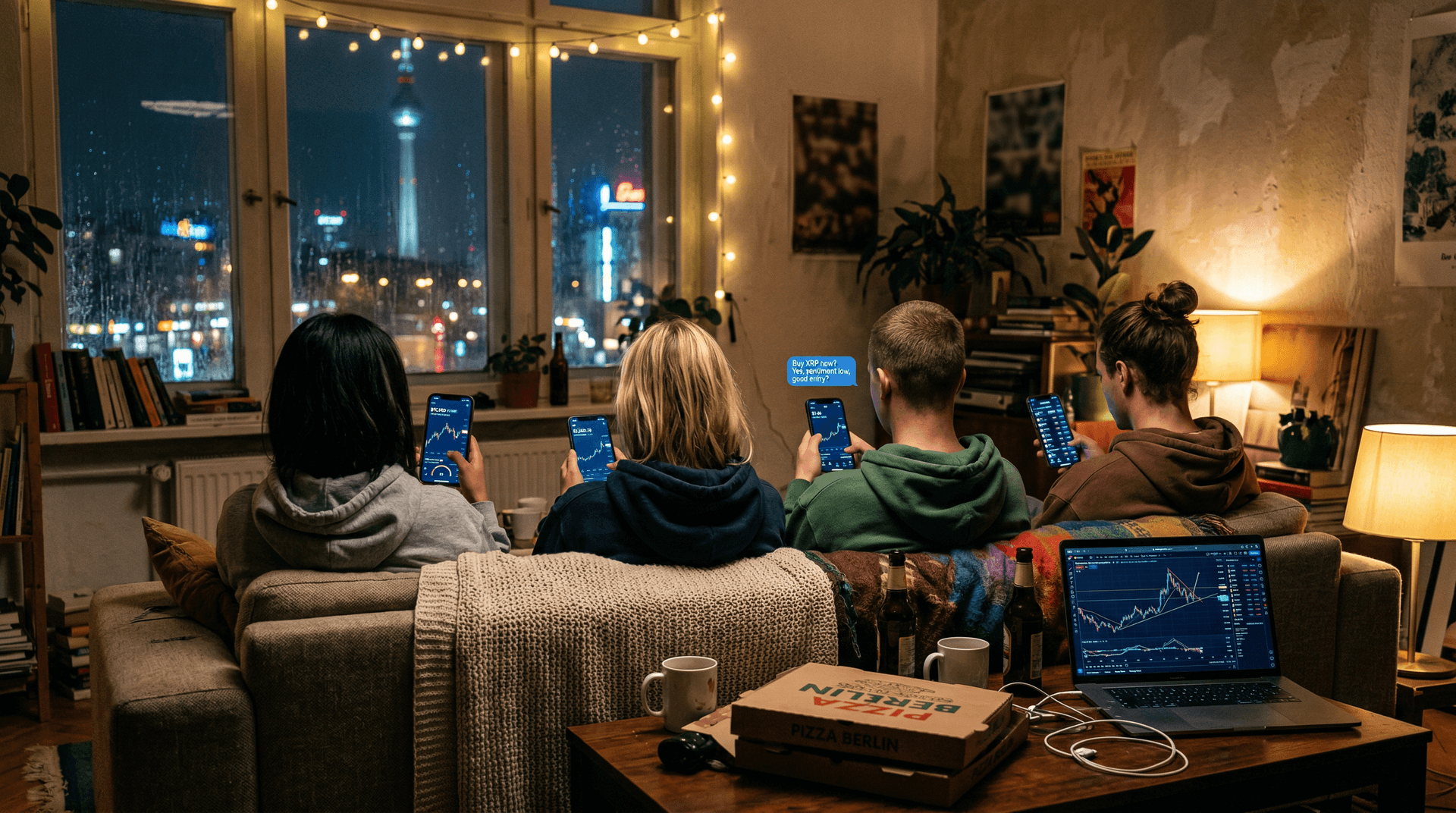 KI-Tools kosten junge Deutsche Sozialskills: Fear Index 23, BTC +1% auf 74.981 USD